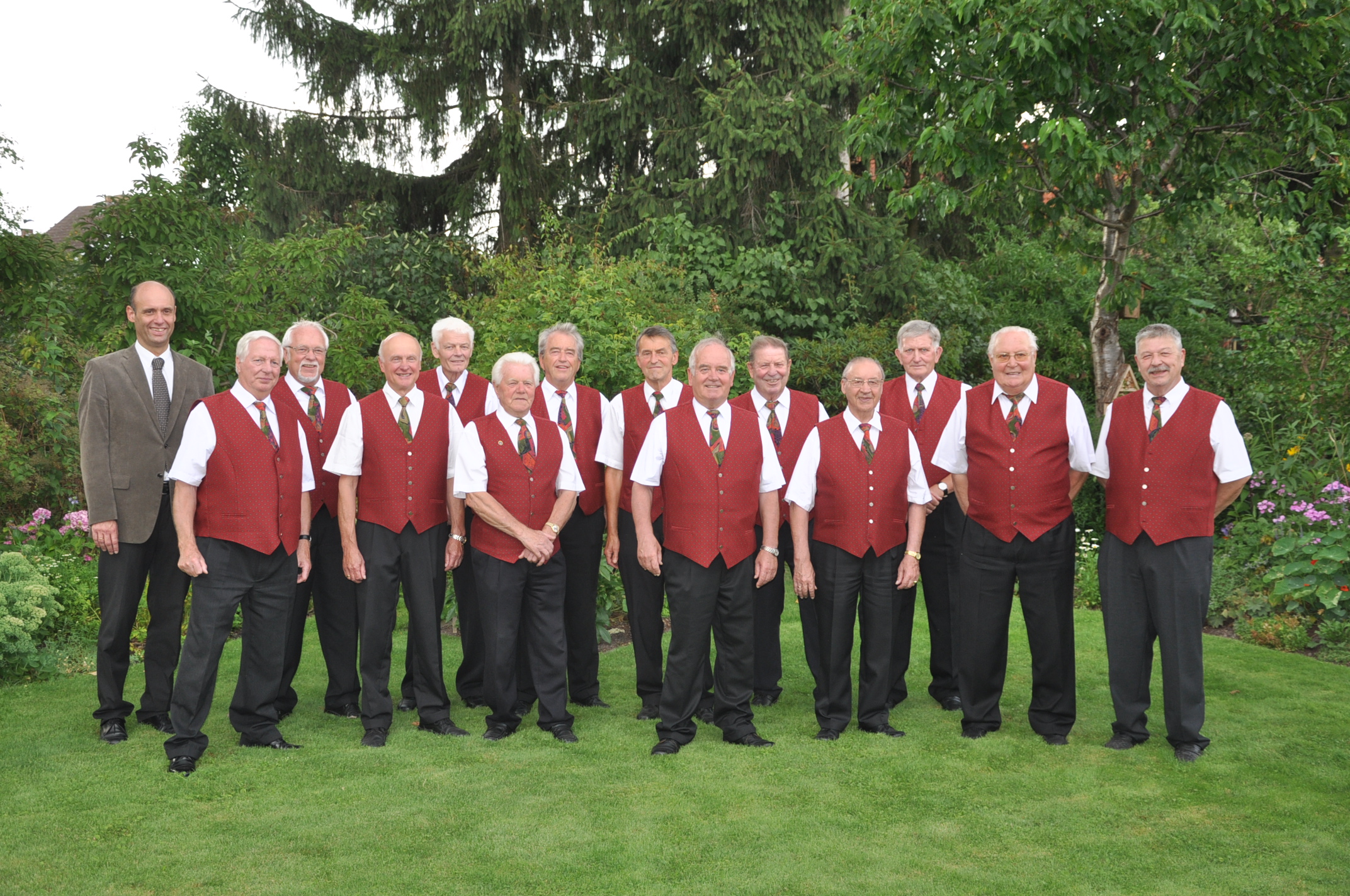 Männerchor im MGV Germania Wettmar