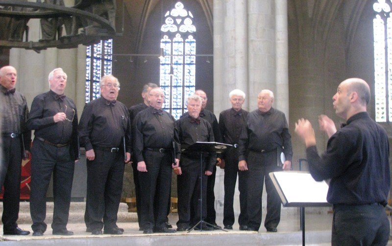 Männerchor Kirche Hildesheim